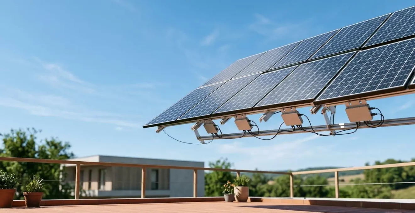 Installation photovoltaïque résidentielle optimisée pour l'autoconsommation totale