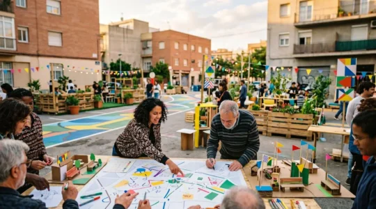 Vision prospective d'un quartier urbain co-construit par les habitants