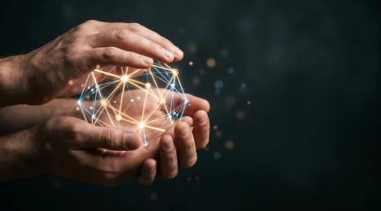 Représentation symbolique de la gestion de la réputation en ligne et de la confiance client