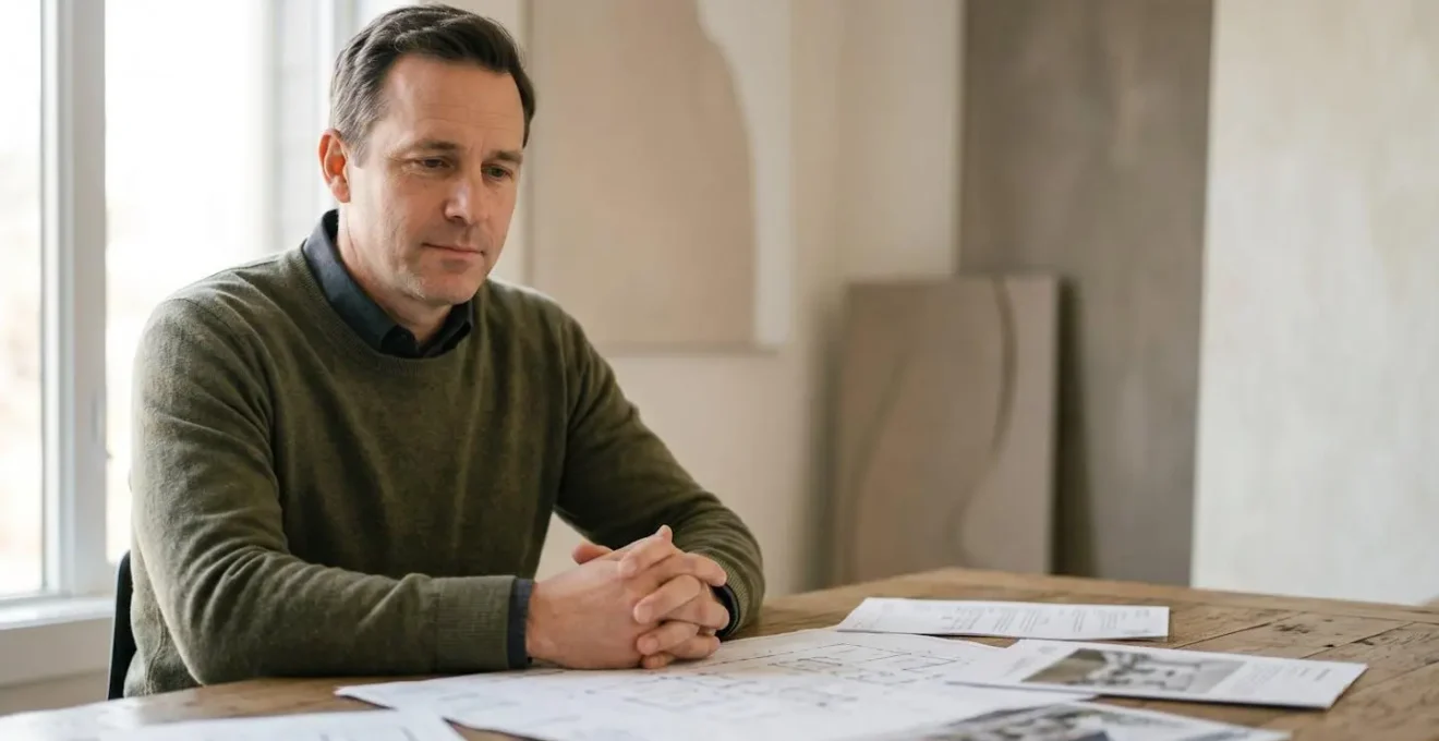 Investisseur examinant des documents financiers et fiscaux pour optimiser sa rentabilité locative