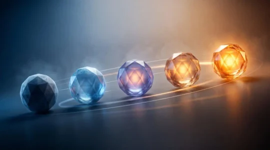Concept visuel représentant la transformation progressive de prospects en clients engagés grâce à l'automatisation marketing
